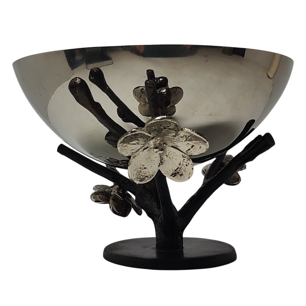 Mudita Mull Blossom Footed Bowl New Delhi India Handcrafted One of a Kind